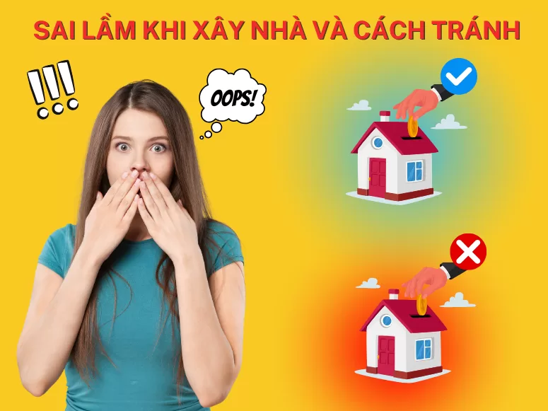 Sai lầm khi xây nhà