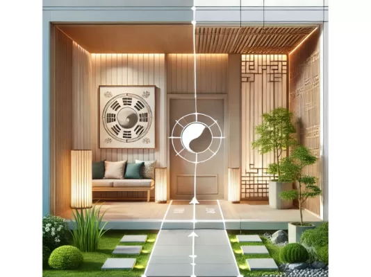 Cách Bố Trí Cửa Chính Để Đón Tài Lộc Vào Nhà 2 Hướng cửa chính hợp phong thủy