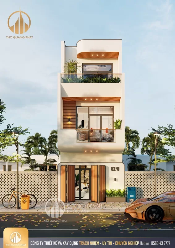 Nhà phố 3 tầng