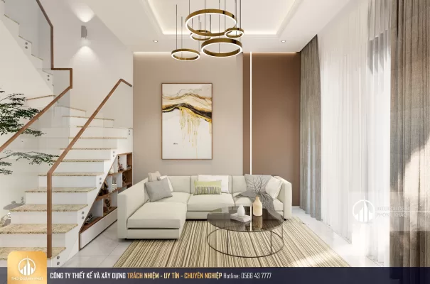 Xu Hướng Thiết Kế Nội Thất 2025: Sự Lên Ngôi Của Phong Cách Tối Giản 5 Phòng khách -Xu hướng thiết kế nội thất 2025