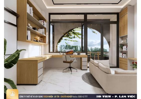 Xu Hướng Thiết Kế Nội Thất 2025: Sự Lên Ngôi Của Phong Cách Tối Giản 8 Phòng làm việc