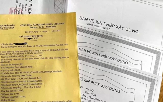 Những Trường Hợp Phải Xin Phép Xây Dựng – Cập Nhật Mới Nhất Năm 2025 7 Hồ sơ cần chuẩn bị khi xin phép xây dựng